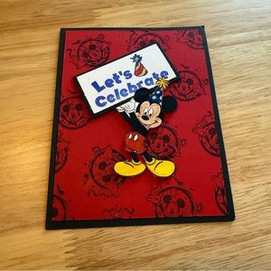 Disney “Let’s Celebrate” Rubber Stamp